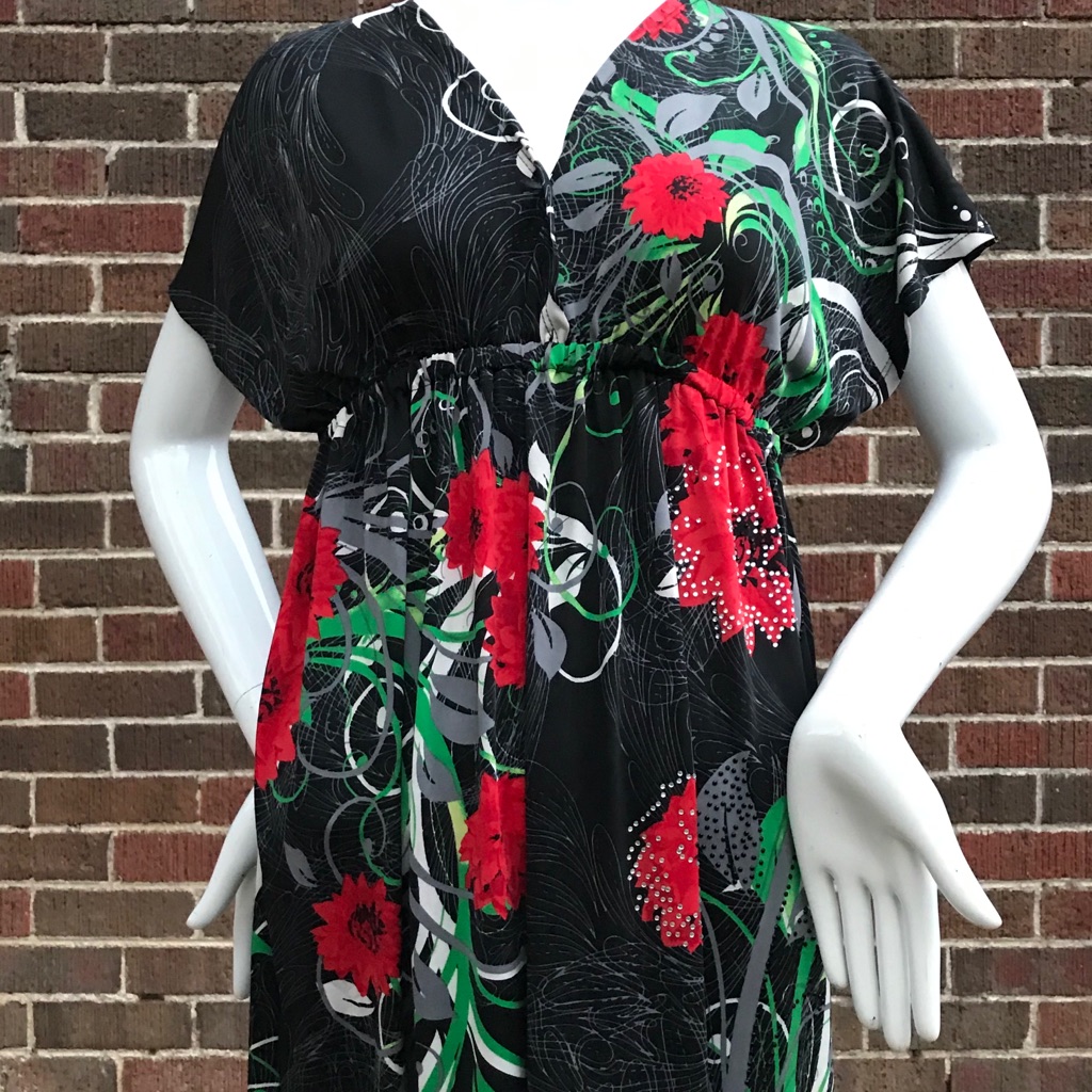 Cristinalove Floral Kimono Dress